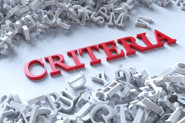 criteria